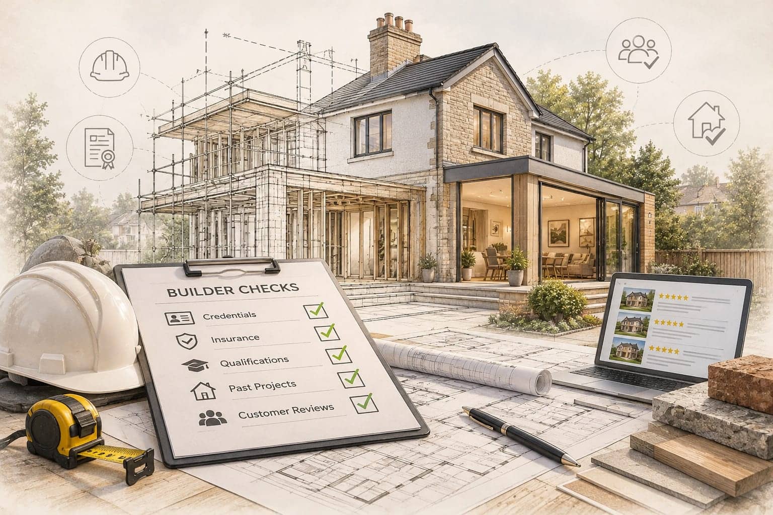 Vetted Builders UK: How Compare Builders Checks Every Trade Before They On-board